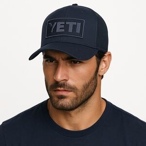 Yeti Navy Blue Men's Hat